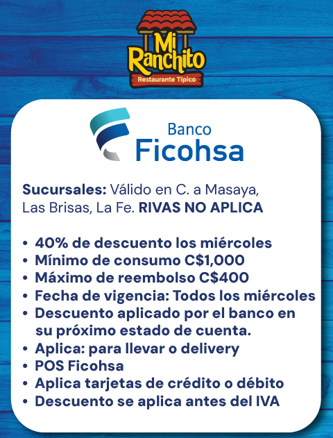 promociones-mi-ranchito-nicaragua-ficohsa